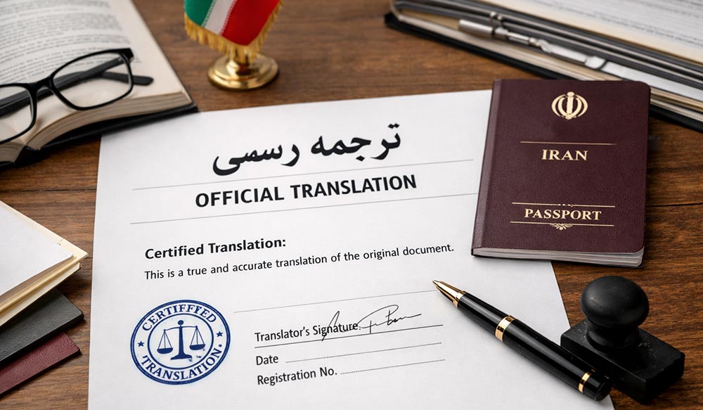 ترجمه رسمی مدارک