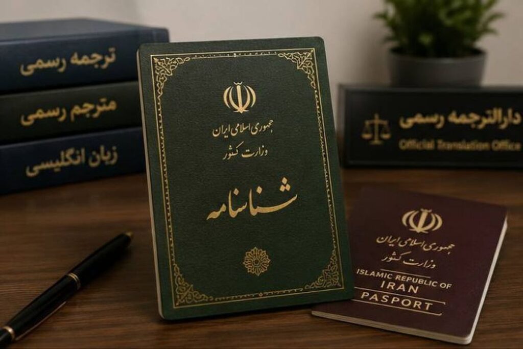 هزینه ترجمه رسمی شناسنامه 1405